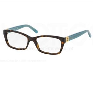 Tory Burch Frames- Tortoise/teal